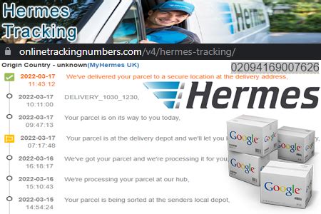 www hermes de tracking|hermes tracking online.